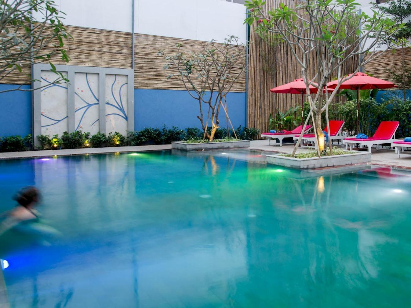 The Frangipani Living Arts Hotel And Spa Phnom Penh Eksteriør bilde